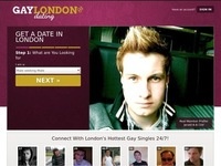 Gay London Dating Homepage Image